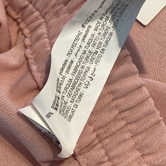Zara High Waist Pull On Pants Size XXL Pink - Picture 4 of 4
